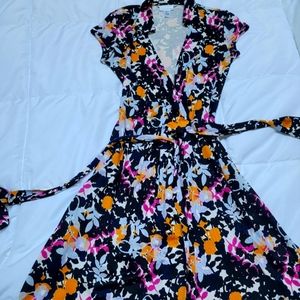Diane Von Ferstenberg maternity silk dress